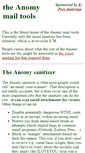 Mobile Screenshot of mailtools.anomy.net